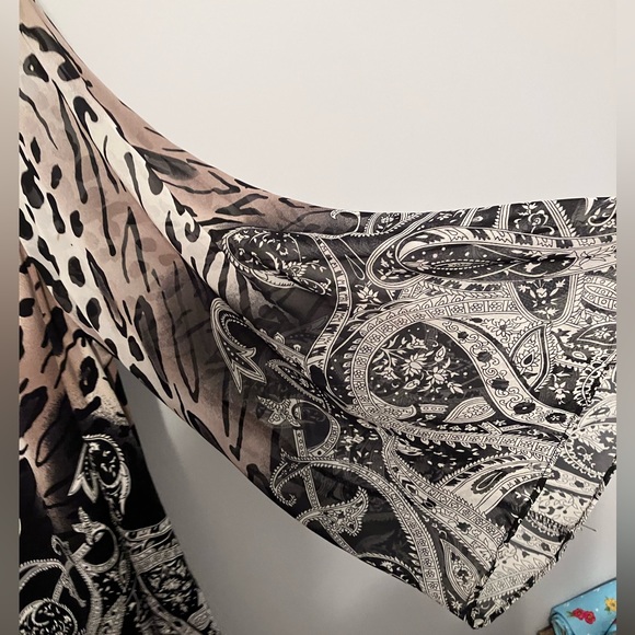 Style & Co 2X leopard print tunic bell sleeve - Picture 4 of 10